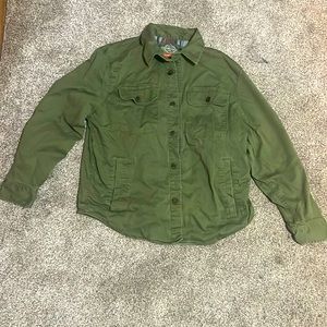 Saint johns bay green jacket, size XL